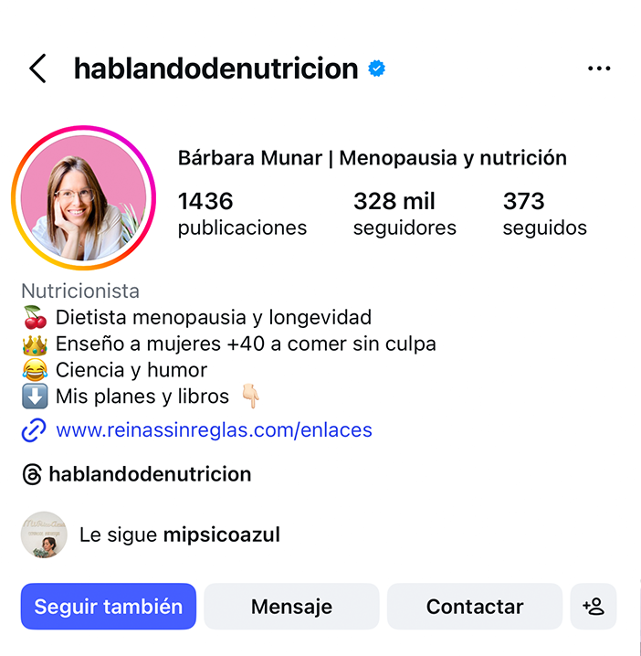 cuenta de usuario después